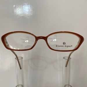Etienne Aigner Eyeglasses - EA-62 Camel / Ivory Horn